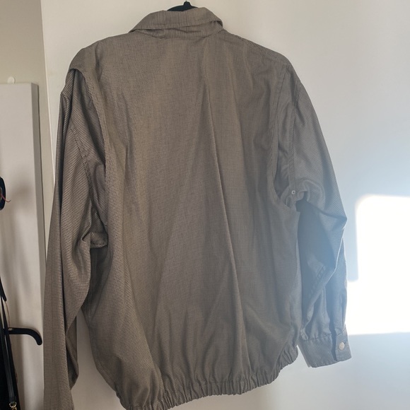 Vintage Ralph Lauren Zipper Jacket with a button sleeve and collar WATWE PROOF - Picture 9 of 11